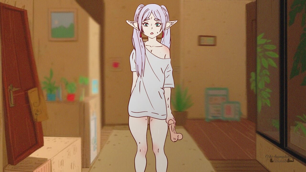 Frieren wurde in klebriges sperma gefangen und in den arsch gefickt! Stark, Fern hentai, Cartoon, parodie! | porno deutsch | anime porno