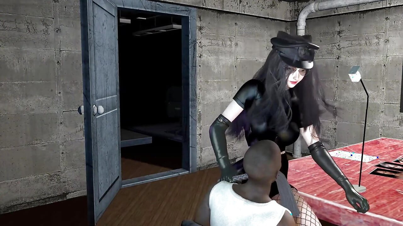 3D sexy offiziere necken den großen schwanz, um ihre nasse muschi zu ficken | porno deutsch | anime porno