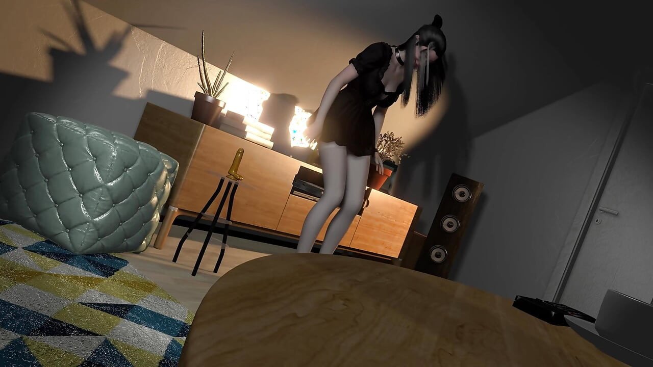 3D süßes asiatisches schätzchen, nackt mit ihren rosa nippeln bekamen ihre nasse muschi so hart gefickt | porno deutsch | anime porno